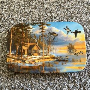 "SPRING ARRIVAL" By Mary Pettis  Collector Plate. 1997 Wood Ducks